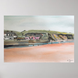 Impressão de Bude Cornwall – Arte de Parede Costei