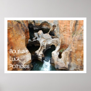 Impressão de Burke Luck Potholes