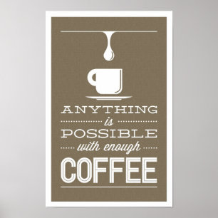 Impressão de café