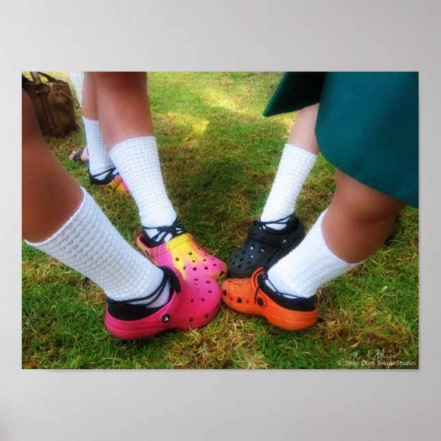 Impressão de Calçado de de Soft & Crocs (Frente)