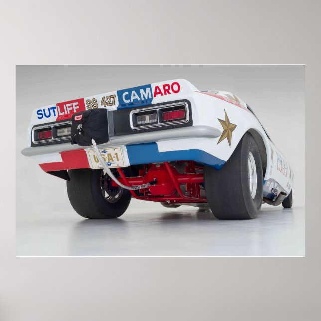 Impressão de Camaro da Escola Antiga (Frente)