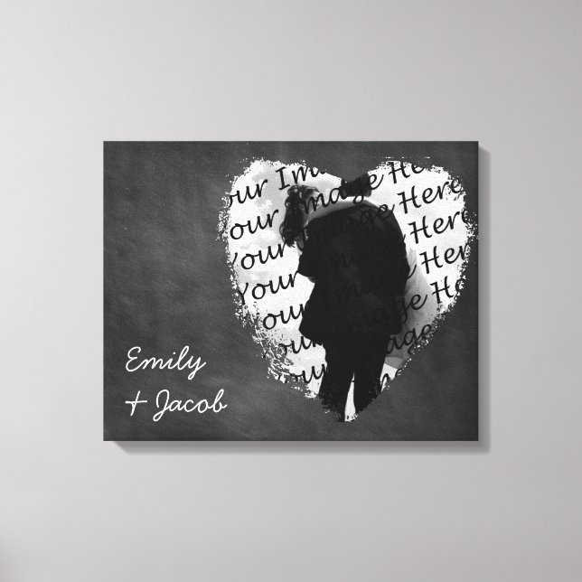 Impressão de Canvas de  cardíaca personalizada (Frente)