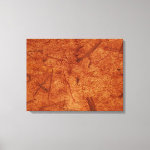 Impressão de Canvas de papel Banana Rusty Brown
