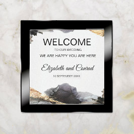 Impressão de Canvas Pretas e Brancas Vanessa