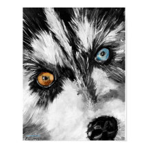 Impressão de Cão Leve do Alasca "Vamos Executar"