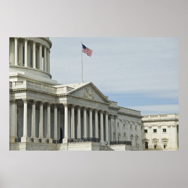 Impressão de Capital dos Estados Unidos (Frente)