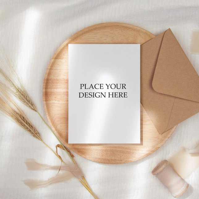 Impressão de cartão 5 x 7" (Criador carregado)