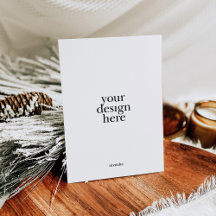 Impressão de Cartão Feriado Plano