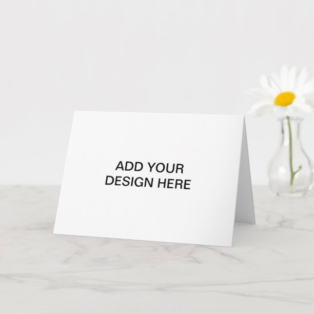 Impressão de Cartões de agradecimentos dobrada (Planta pequena)