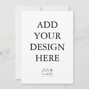 Impressão de cartões de retrato 5"x7"