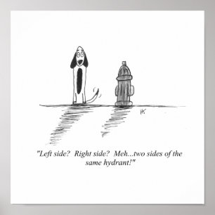 Impressão de Cartoon Gag