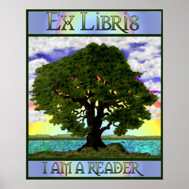 Impressão de Carvalho Antigo (Frente)