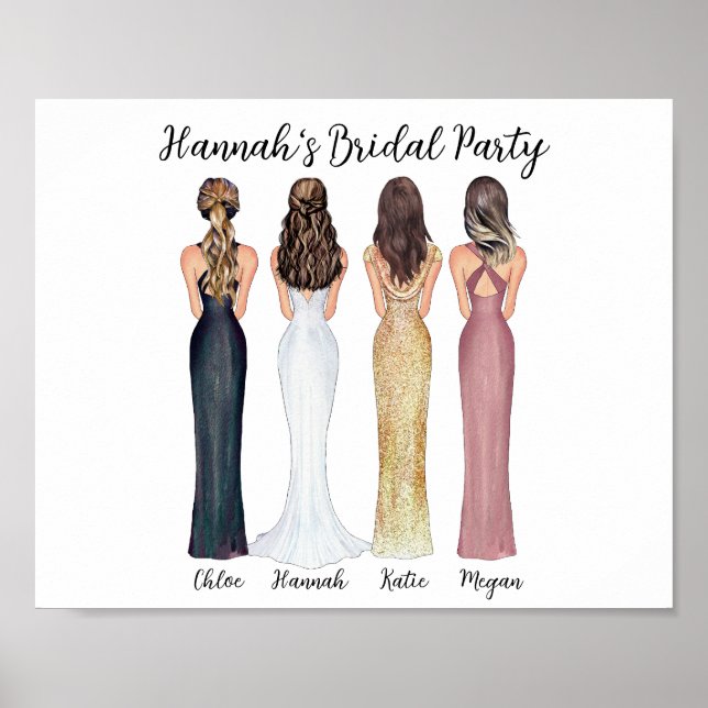 Impressão de casamento, presente de casamento, pos (Frente)