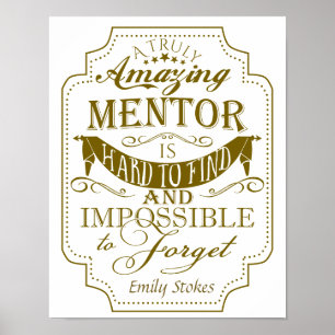 impressão de chefe, mentora dama de ouro personal