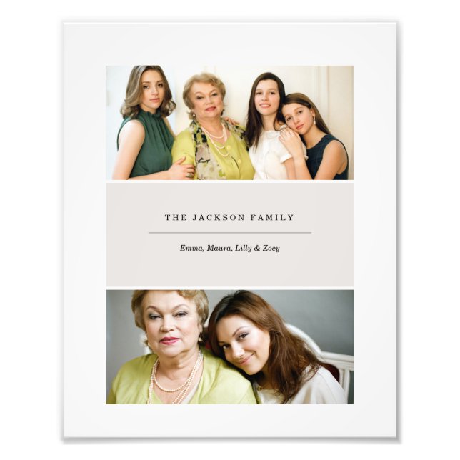 impressão de Colagem de Fotos 2 (Frente)