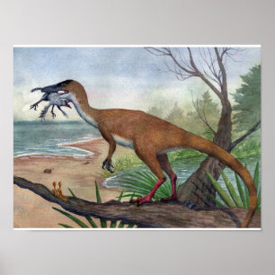 Impressão de Compsognathus