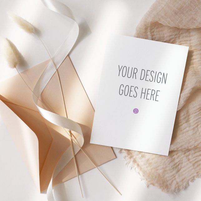 Impressão de convite 5x7 (retrato) (Criador carregado)