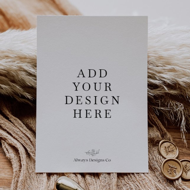 Impressão de Convite de Retrato 13x18 cm (Criador carregado)