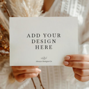 Impressão de Convite Paisagem 5x7"