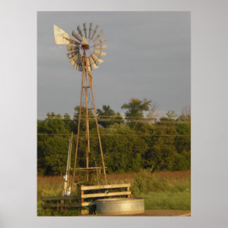 Impressão de cor do moinho de vento 3