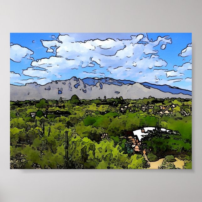 Impressão de Cordilheira (Frente)