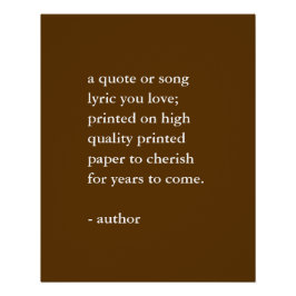 Impressão de cotação personalizada neutra