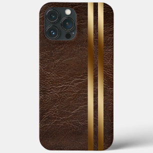 Impressão de couro iPhone 13 Pro Máx Case