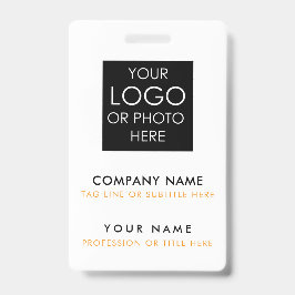 Impressão de Crachá de ID Personalizado para Funci