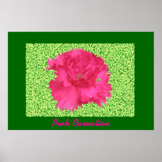 Impressão de Cravagem Rosa