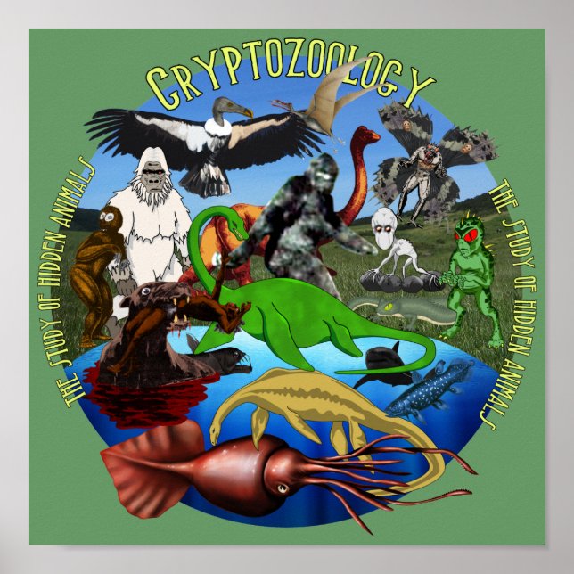 Impressão de criptozoologia (Frente)