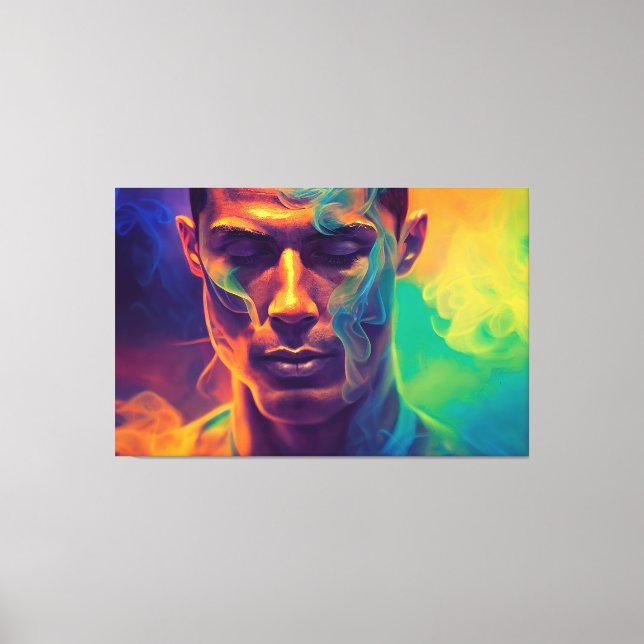 Impressão de Cristiano Ronaldo Canvas (Frente)