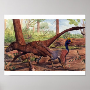 Impressão de Dakotaraptor