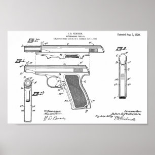 impressão de Desenho Automático de Arma Patente 19