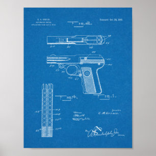 impressão de Desenho Automático de Arma Patente 19