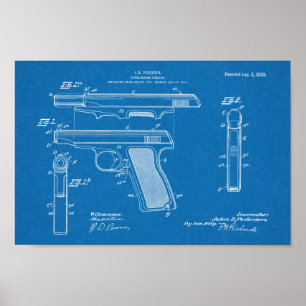 Impressão de Desenho Automático de Arte de Arma 