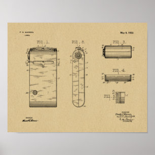 impressão de Desenho de Arte de Câmera Compacta 19
