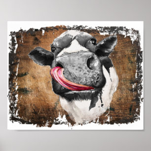 Impressão de dissociação da vaca