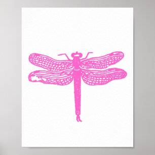 Impressão de Dragonfly de Cor Personalizada