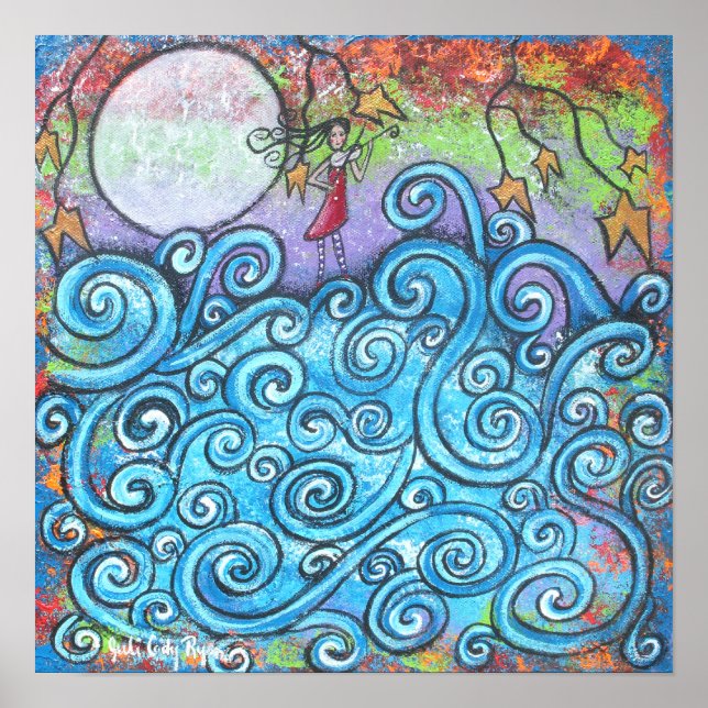 Impressão de Encantamento Musical (Frente)