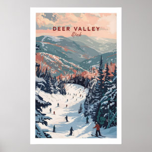 Impressão de Esqui Deer Valley - Utah 1