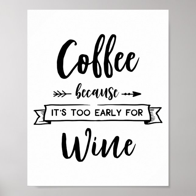 Impressão de estação de café (Frente)