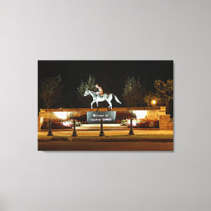 Impressão de Estátua de Cavalo Dançarina Nativa Sa