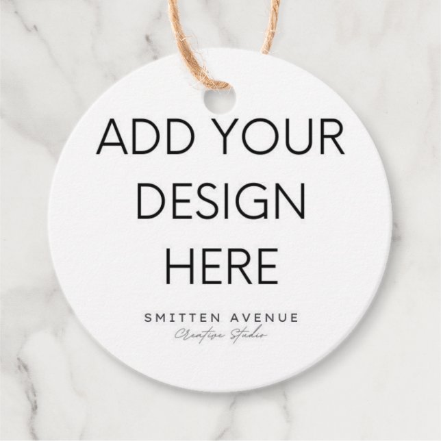 Impressão de etiqueta circular 2x2" (Frente)