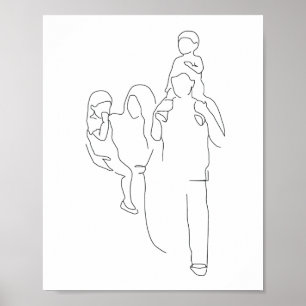 Impressão de família, Retrato de família, Impre