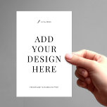 Impressão de Flyer Empresarial 5.5x8.5" Design Per<br><div class="desc">Faça o upload e imprima seus flyers personalizados aqui. Envie arquivos Jpeg com sangramento para a frente e verso deste modelo de flyer promocional 5.5x8.5" e obtenha a impressão de seus folhetos empresariais personalizados. Você pode enviar seus arquivos diretamente ou usar a 'ferramenta de design' para fazer edições adicionais. Se...</div>