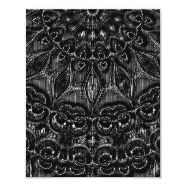 Impressão de Foto de Mandala Charcarboneto (Frente)