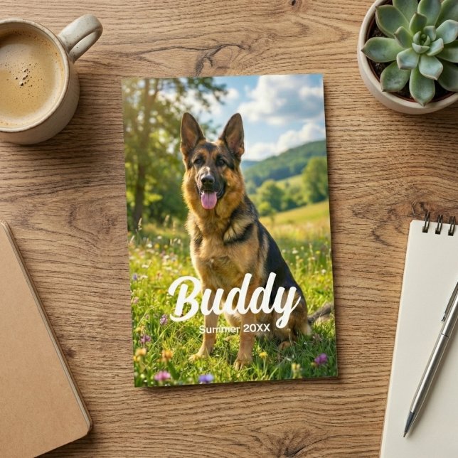 Impressão de Foto de Pet 4x6 Personalizada com Nom (The perfect 4x6 keepsake for any pet parent.)