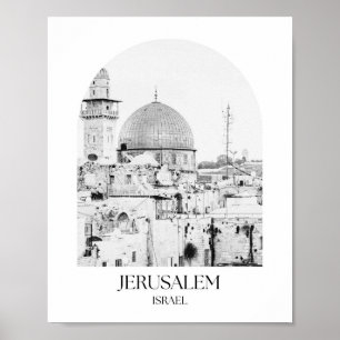Impressão de Foto do Arch Israel em Jerusalém
