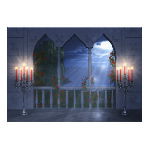 Impressão de Foto do Mantê Prateado