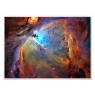 Impressão de Foto do Orion Nebula Space Galaxy